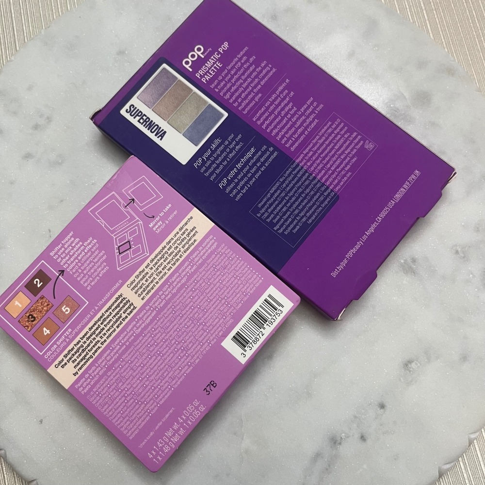 Sephora POP Beauty Eyeshadow Palette Set Shifter Eye Supernova Makeup 2pc New - Picture 2 of 5